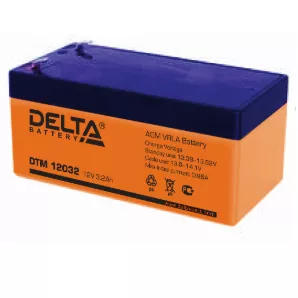 АКБ-3,2 Delta DTM Аккумуляторная батарея 12 В, 3,2 Ач.