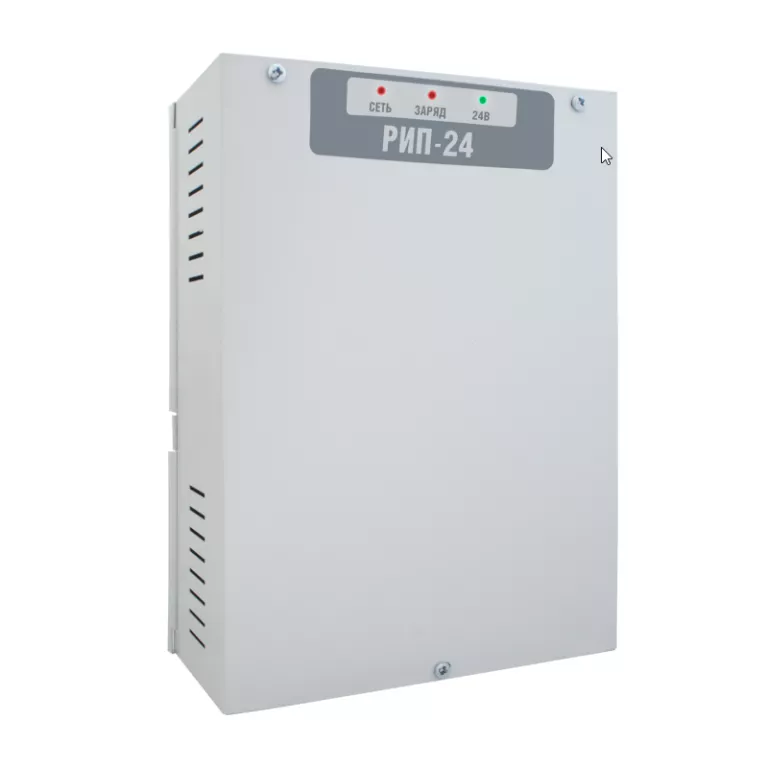 РИП-24 исп.04 (РИП-24-1/4М2) Резервированный источник питания с микропроцессорным управле-нием, 24 В, 1 А.